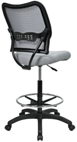 Space Seating Air Grid Back Mesh Drafting Chair [13-37N20D] -Office Chairs Unlimited Shop space seating air grid back mesh drafting chair 13 37n20d 29477367251095