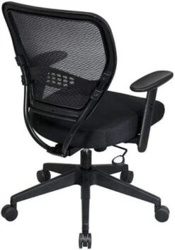Space Seating® Air Grid Deluxe Mesh Task Chair, Black [5500] -Office Chairs Unlimited Shop space seating air grid deluxe mesh task chair black 5500 29477636702359