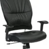 Space Seating® Black Eco Leather Managers Chair [32-E33P918PHL] -Office Chairs Unlimited Shop space seating black eco leather managers chair 32 e33p918phl 29478623740055