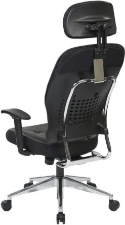 Space Seating® Black Eco Leather Managers Chair [32-E33P918PHL] -Office Chairs Unlimited Shop space seating black eco leather managers chair 32 e33p918phl 29498643579031