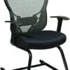 Space Seating Cantilevered Sled Base Mesh Guest Chair [529-3R2V30] -Office Chairs Unlimited Shop space seating cantilevered sled base mesh guest chair 529 3r2v30 black mesh fabric 3r 13693018275980