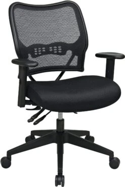 Space Seating® Deluxe Chair With AirGrid® Back And Mesh Seat [13-37N9WA]