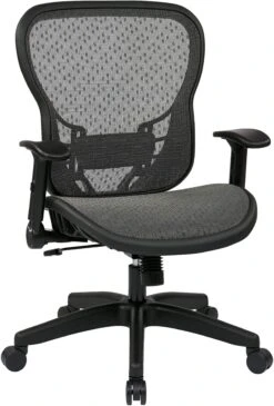 Space Seating® Deluxe R2 SpaceGrid® Chair With Flip Arms [529-R22N1F2]