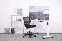 Space Seating Ergonomic Drafting Chair With Mesh Back [13-37N30D] -Office Chairs Unlimited Shop space seating ergonomic drafting chair mesh back 13 37n30d 36360382677240