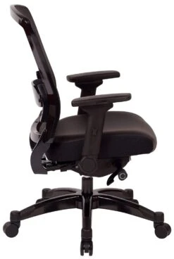 Space Seating® Executive Bonded Leather Back Chair With Flip Arms [317-ME3R2C7KF7] -Office Chairs Unlimited Shop space seating executive bonded leather back chair with flip arms 317 me3r2c7kf7 13692827926668