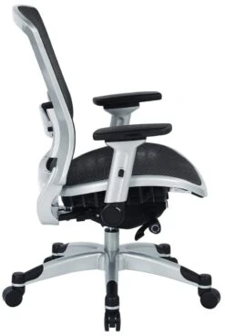 Space Seating Executive Breathable Mesh Back Chair With Flip Arms [317-R22C6KF6] -Office Chairs Unlimited Shop space seating executive breathable mesh back chair with flip arms 317 r22c6kf6 13692828450956