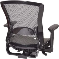 Space Seating® Executive Breathable Mesh Back Chair With Flip Arms [317-R22C7KF7] -Office Chairs Unlimited Shop space seating executive breathable mesh back chair with flip arms 317 r22c7kf7 29017647186071