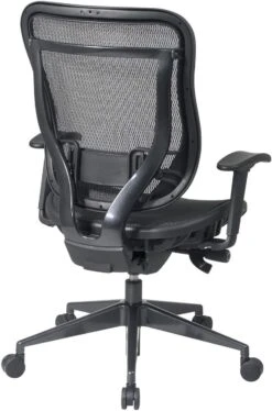 Space Seating® Executive High Back Mesh Chair Gunmetal Base [818-11G9C18P] -Office Chairs Unlimited Shop space seating executive high back mesh chair gunmetal base 818 11g9c18p 31689435283607