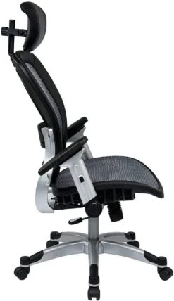 Space Seating Full Mesh Office Chair, Optional Headrest [327-66C61F6] -Office Chairs Unlimited Shop space seating full mesh office chair optional headrest 327 66c61f6 31675352088727