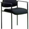 Stackable Steel Side Chair With Arms [B9501] -Office Chairs Unlimited Shop stackable steel side chair with arms b9501 black bk 31646222221463