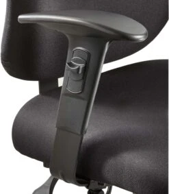 Vue™ Intensive-Use Task Chair Adjustable Width Arm Kit Black Set [3399BL]