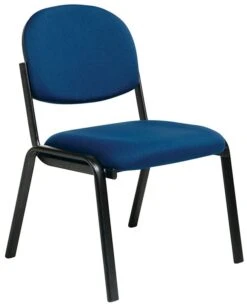 Work Smart Armless Fabric Office Guest Chair [EX31]