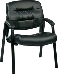 Work Smart™ Bonded Leather Visitors Chair [EC8124]