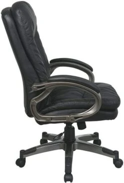 Work Smart Eco-Leather Executive Office Chair [ECH83507] -Office Chairs Unlimited Shop work smart eco leather executive office chair ech83507 29022657904791