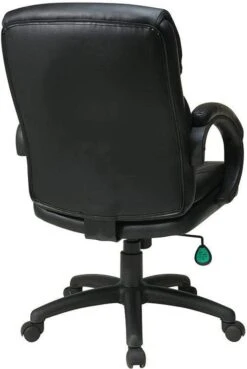 Work Smart Eco Leather Mid Back Executive Chair [EC9231] -Office Chairs Unlimited Shop work smart eco leather mid back executive chair ec9231 29499484504215