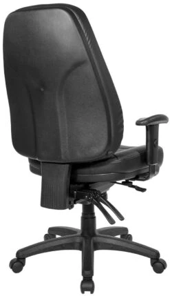 Work Smart Ergonomic Multi-Function Computer Chair [EC4350] -Office Chairs Unlimited Shop work smart ergonomic eco leather multi function computer chair ec4350 31572879343767