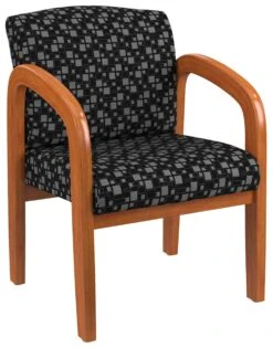 Work Smart Medium Oak Finish Wood Visitors Chair [WD380] -Office Chairs Unlimited Shop work smart medium oak finish wood visitors chair wd380 36894844387576