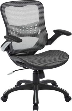 Work Smart™ Mesh Manager’s Chair In Grey [69906-2]