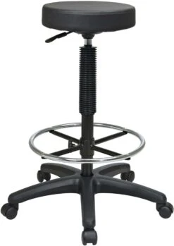 Work Smart™ Pneumatic Drafting Chair Backless [ST217]