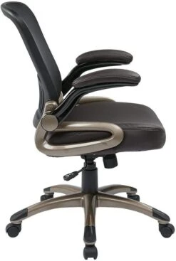 Work Smart Screen Back Modern Mesh Chair With Flip Arms [EM35201] -Office Chairs Unlimited Shop work smart screen back modern mesh chair with flip arms em35201 31534717304983