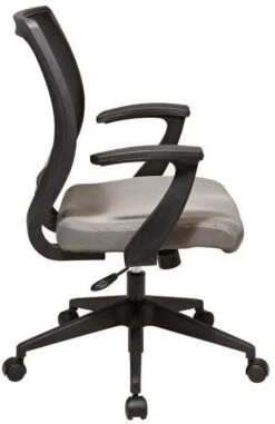 Work Smart Screen Back Office Star Mesh Chair [EM51022N] -Office Chairs Unlimited Shop work smart screen back office star mesh chair em51022n 29445207818391
