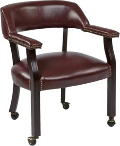 Work Smart™ Traditional Guest Chair Wrap Around Back [TV231]