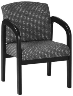 Work Smart Wood Visitors Chair In Cherry Or Espresso [WD388]